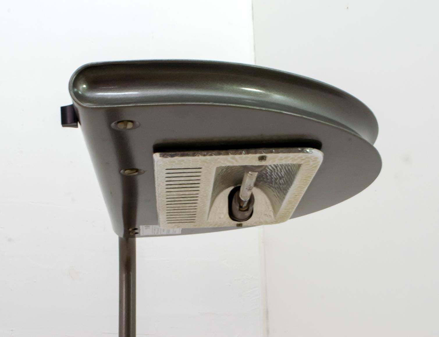 photo furniture Bruno Gecchelin Mid Century Modern ‘Mezzaluna’ Floor Lamp For Skipper Pollux 70s