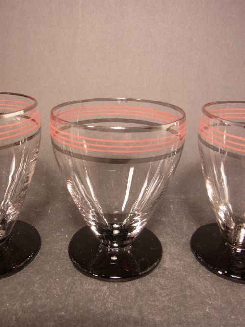 German Art Deco Decanter Set C1930 photo for sale