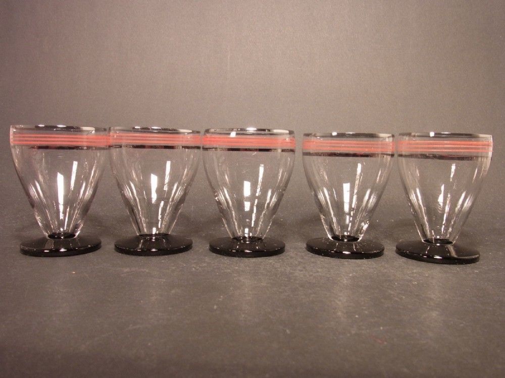 German Art Deco Decanter Set C1930 photo Home Decor