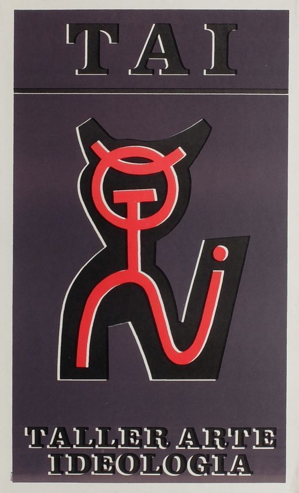 Tuis Atilio Lithograph Poster Tai Mexico Taller De Arte E Ideología