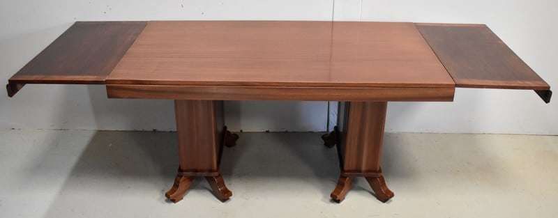 Rectangular Table In Solid And Veneered Mahogany 1930/1940 photo 3303.21