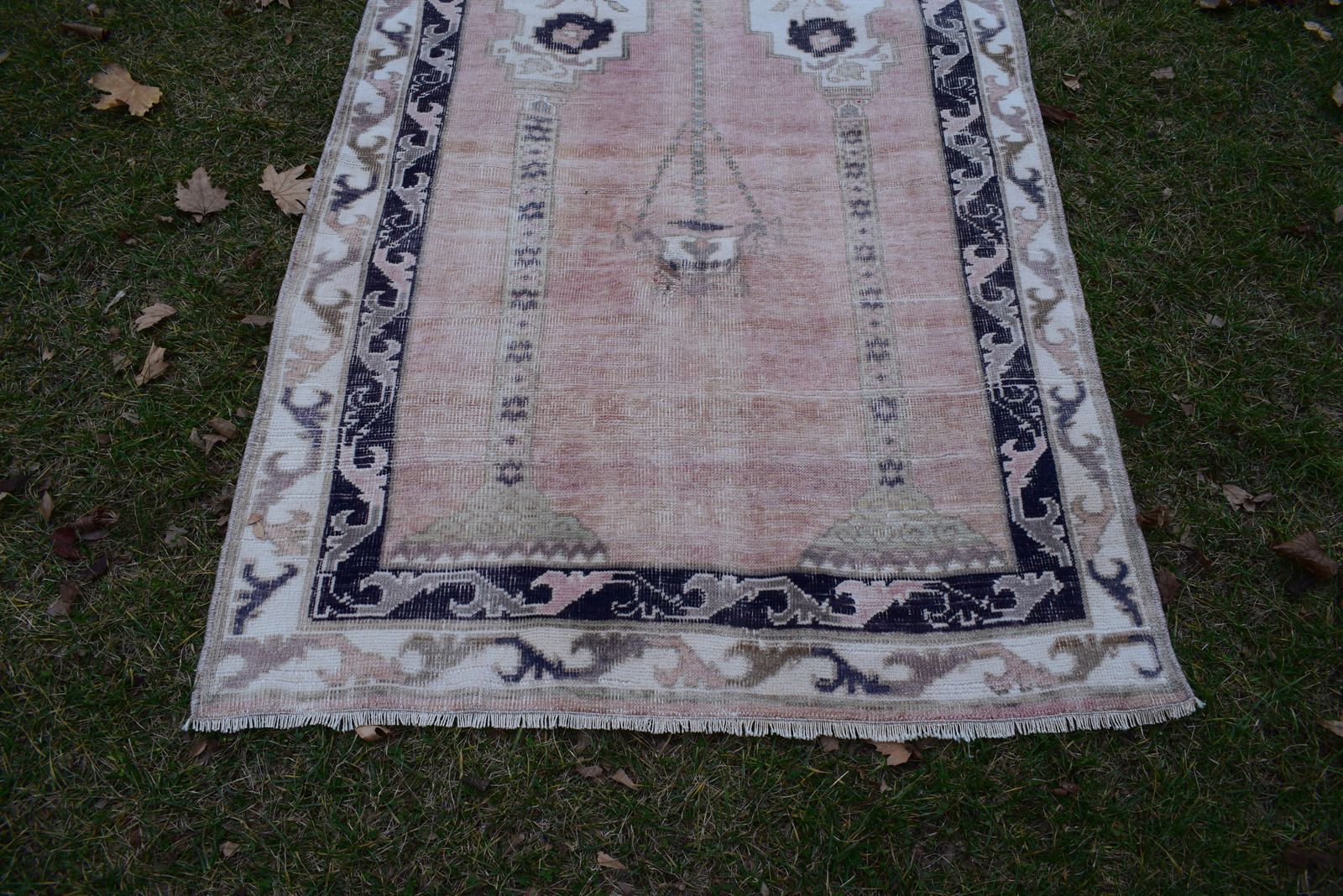 Decorative Turkish Soft Muted Color Oushak Living Room Rug 3'6" X 5'8" photo Textiles