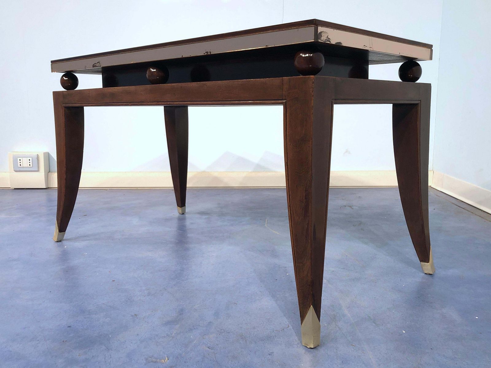 French Art Deco Coffee Table, In The Style Of Pascaud, 1940 photo Furniture