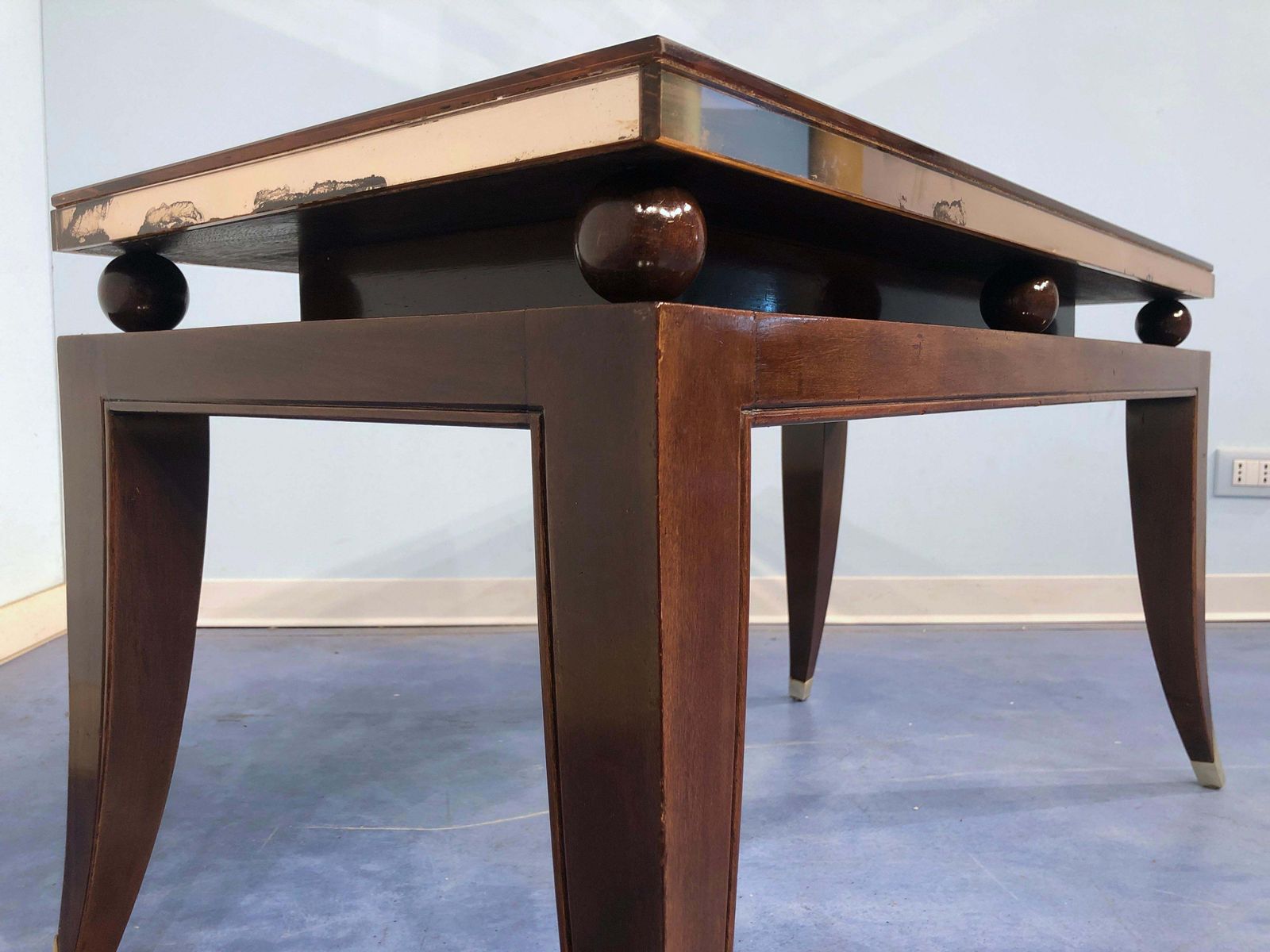 photo furniture French Art Deco Coffee Table, In The Style Of Pascaud, 1940