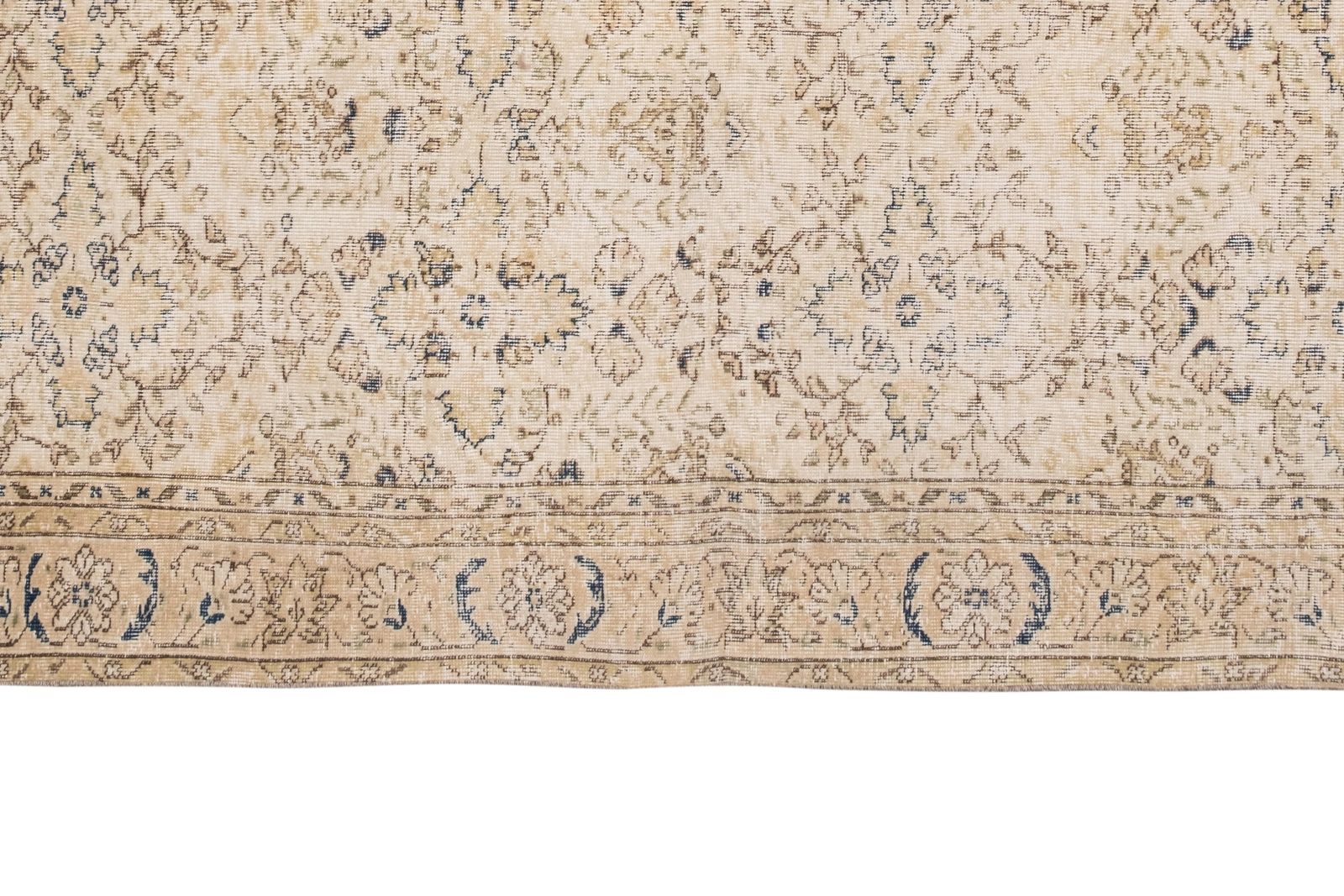 Decorative Turkish Rug, Soft Muted Color Oushak Rug, Living Room Rug 6'2" X 9'10" photo furniture
