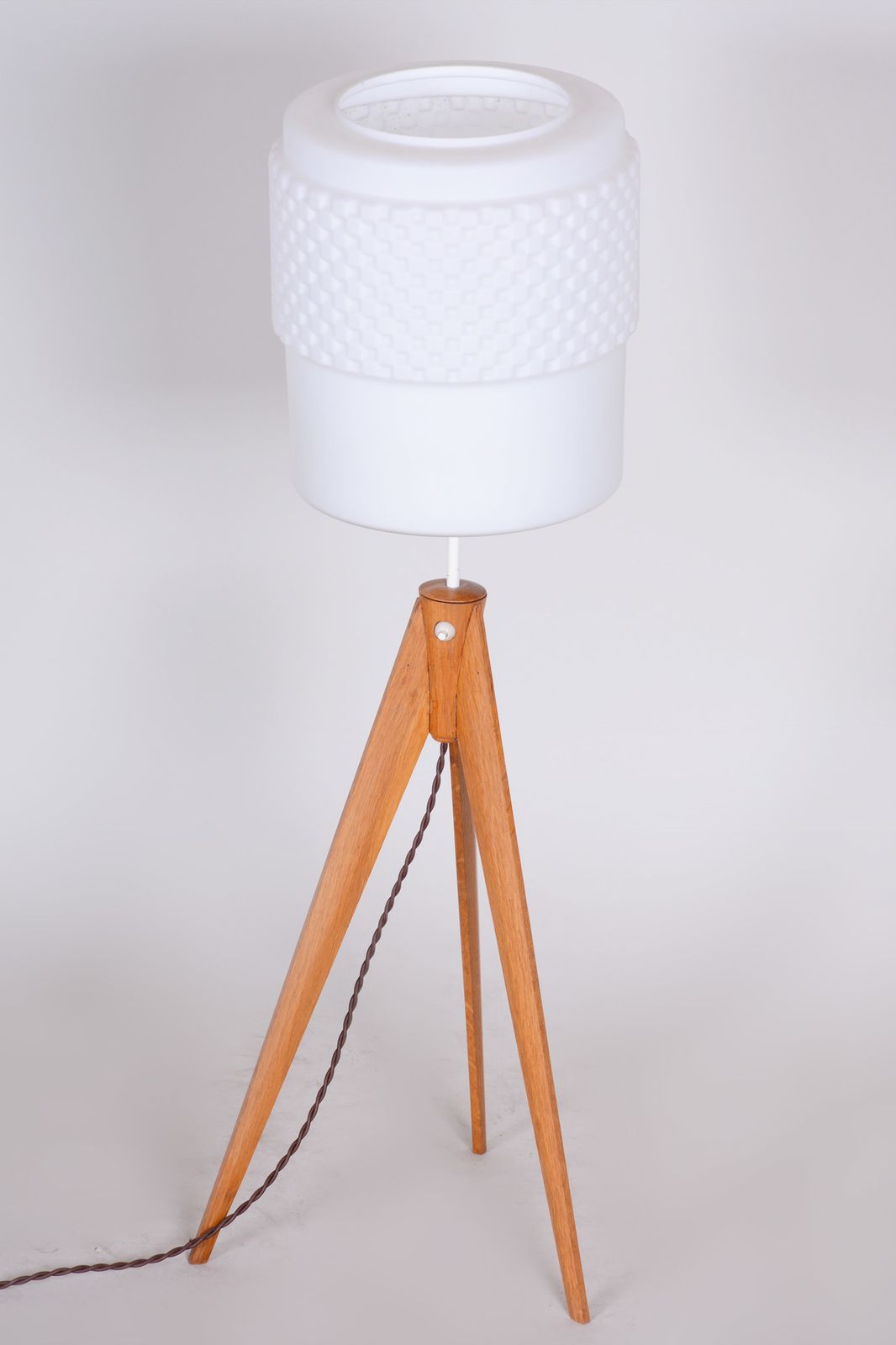 Oak Floor Lamp
