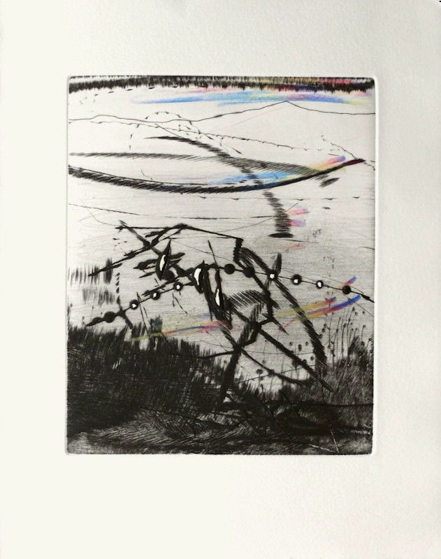 Baltazar Julius   Engraving Enhanced By Hand By The Artist Greeting Card   Composition
