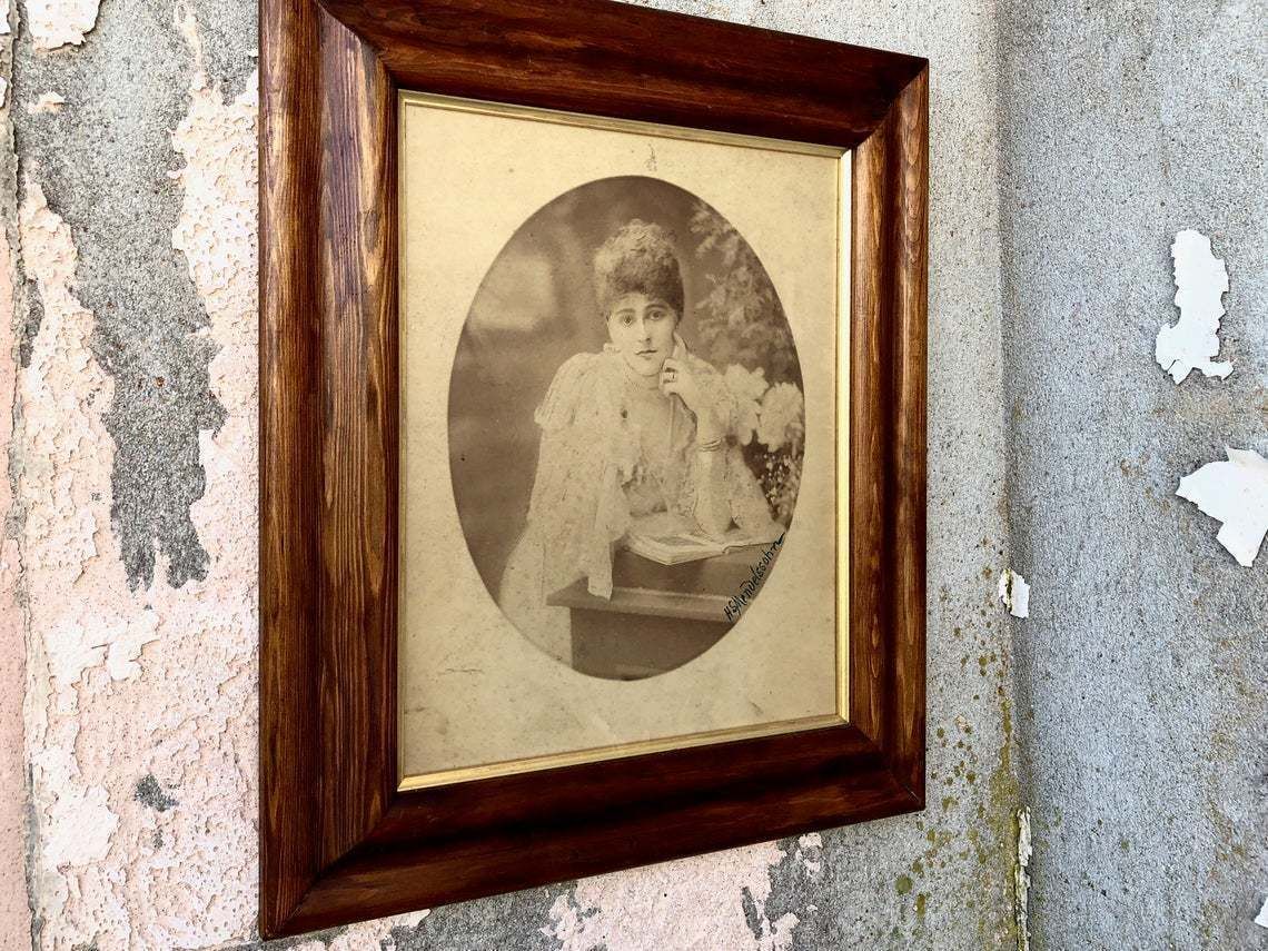 Trio Of Antique Portraits Countess Of Warwick Frances Evelyn Daisy Greville   Mendelssohn's Studios & Book photo 350.0
