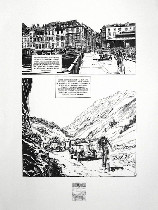 Serres Patrice   Lithograph   Bd Tour De France Bayonne