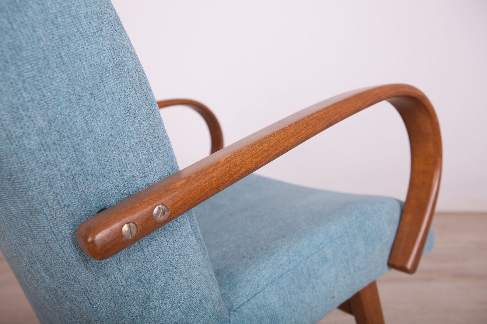 Furniture Vintage Model 53 Lounge Chairs By Jaroslav Smidek For Ton, 1960s, Set Of 2 photo
