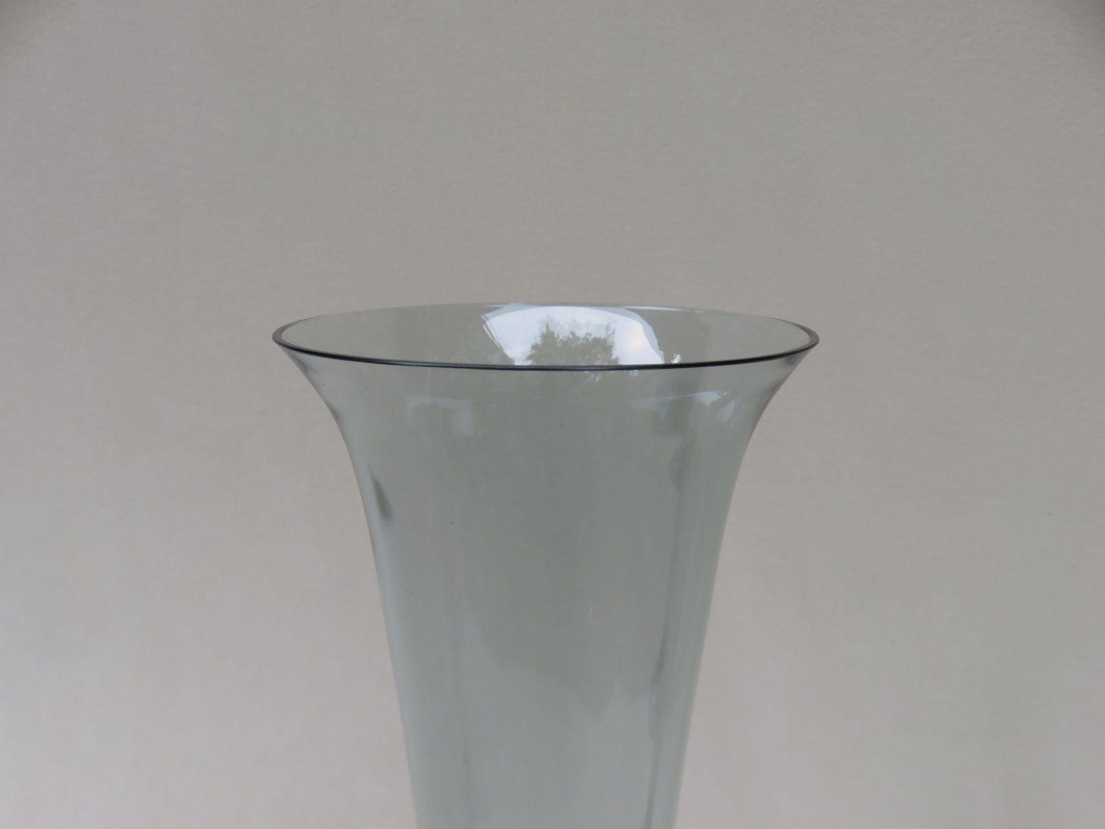 Tourmaline Glass Vases By Wilhelm Wagenfeld For Wmf, 1950s, Set Of 6 photo for sale