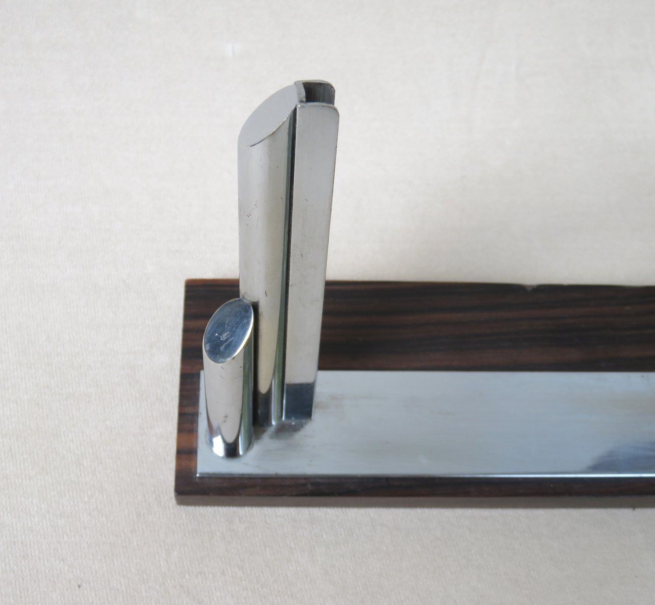photo for sale Art Deco Rosewood And Chrome Picture Frame