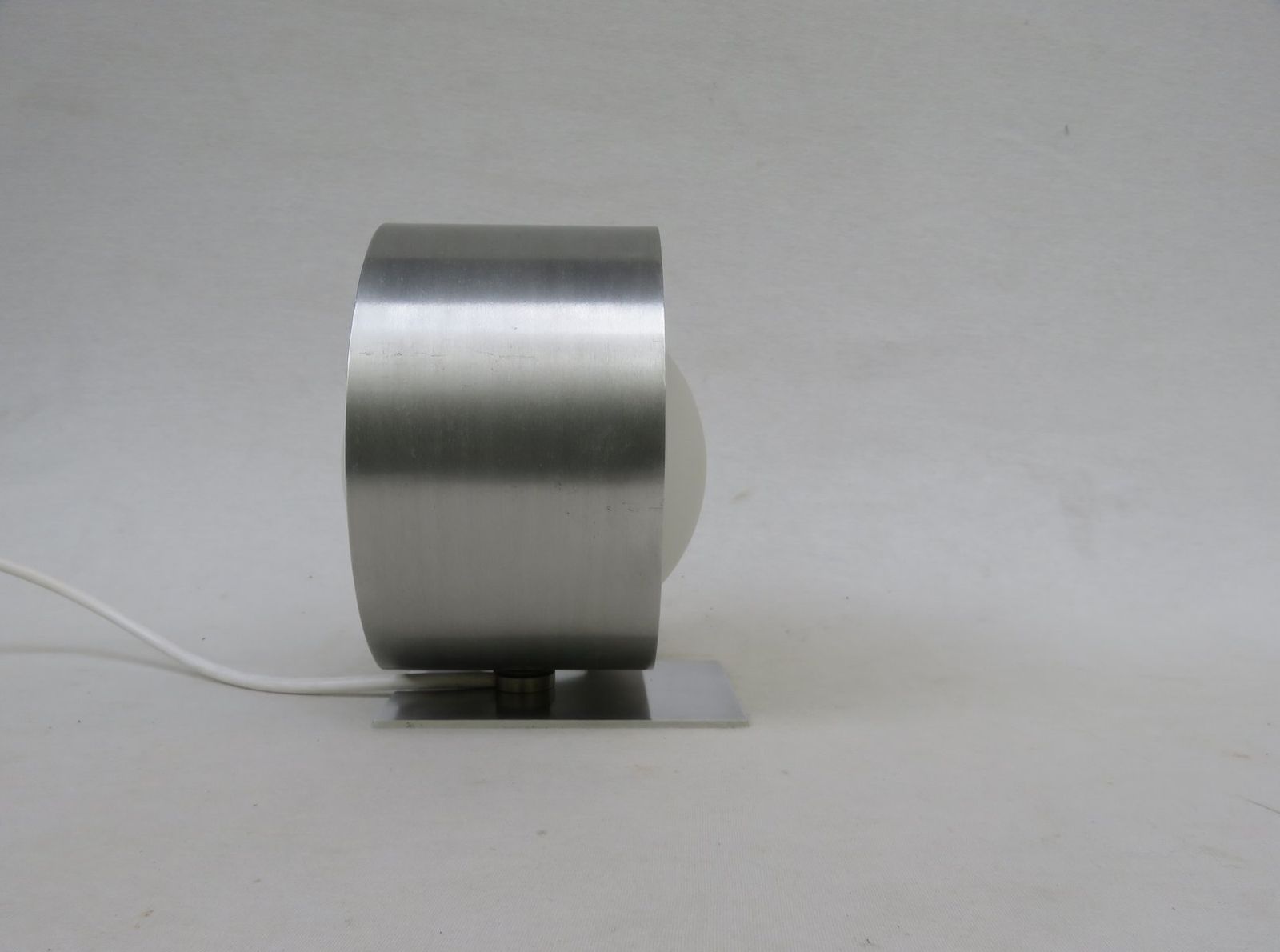 Small Italian Aluminum Table Lamp By Pia Guidetti Crippa For Lumi, 1970s photo 1573.35