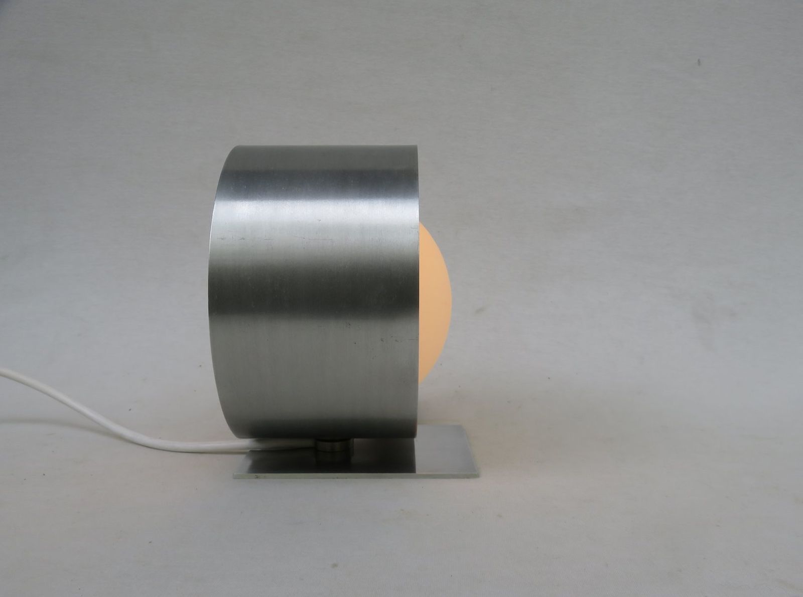 1573.35 Small Italian Aluminum Table Lamp By Pia Guidetti Crippa For Lumi, 1970s photo