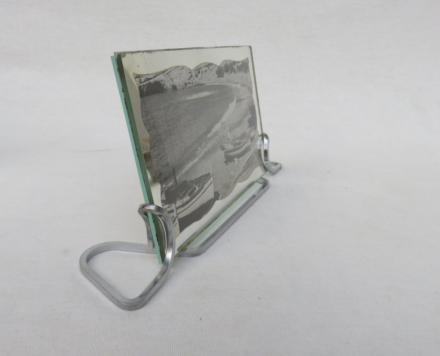 Home Decor Art Deco Chrome Picture Frames, 1920s, Set Of 5 photo