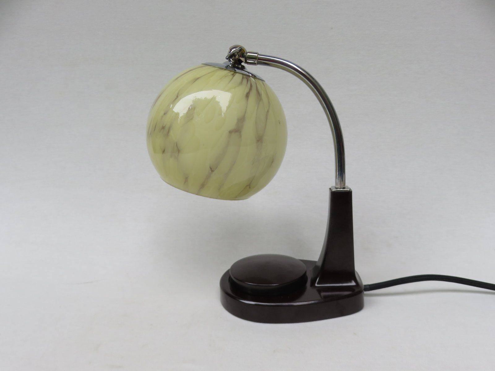 Bauhaus Bakelite Table Lamps By Marianne Brandt For Gmf, 1920s, Set Of 2 photo furniture