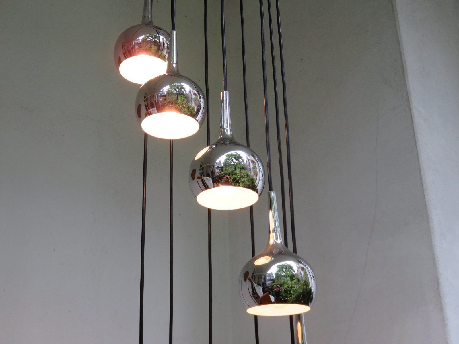 photo furniture Swedish Cascade Chandelier Att. To Hans Agne Jakobsson For Markaryd, 1970s