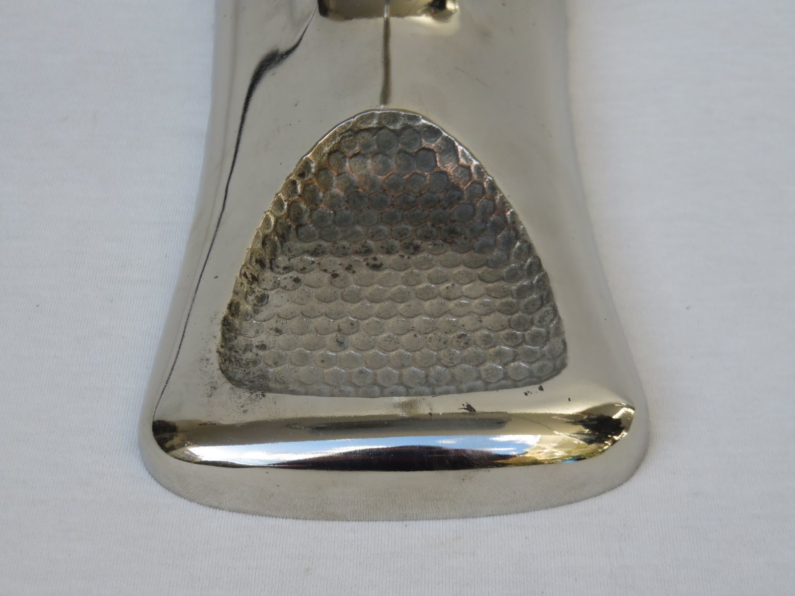 1791.8 Art Nouveau Chromed Bankers Lamp From Lux photo