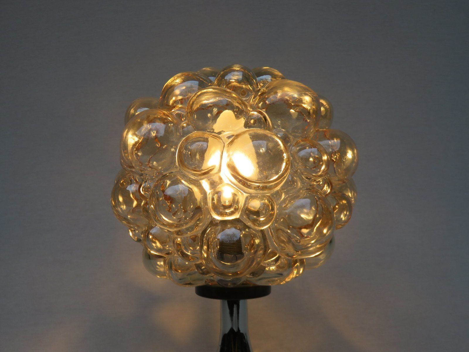 photo for sale Bubble Glass Table Lamps By Helena Tynell For Limburg, 1960s, Set Of 2