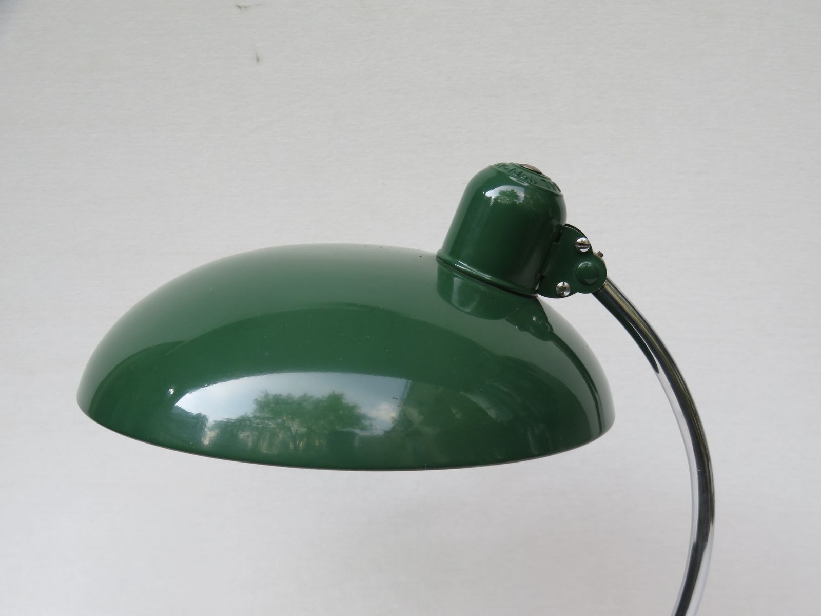 Green President Desk Lamps By Christian Dell For Kaiser Idell, 1930s, Set Of 2 photo vintage