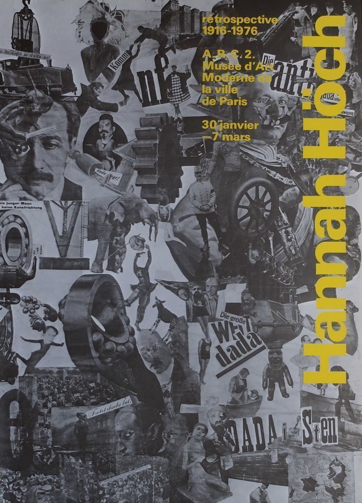 Höch Hannah Offset Poster Expo Museum Of Modern Art City Of Paris 1976