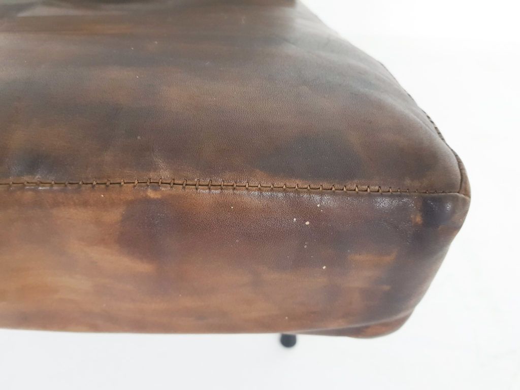 photo for sale Koene Oberman For Gelderland Leather Lounge Chair, The Netherlands 1954