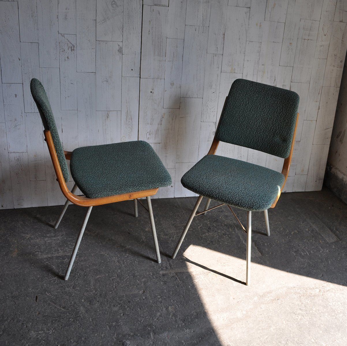 Mid Century Czechoslovak Chairs From Ton, 1960s, Set Of 2