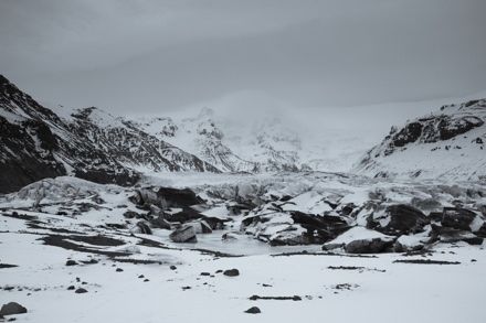 'Glacier Svinafellsjokull' Iceland Tim Graham Fine Art Oversize Archival Pigment Print Unframed