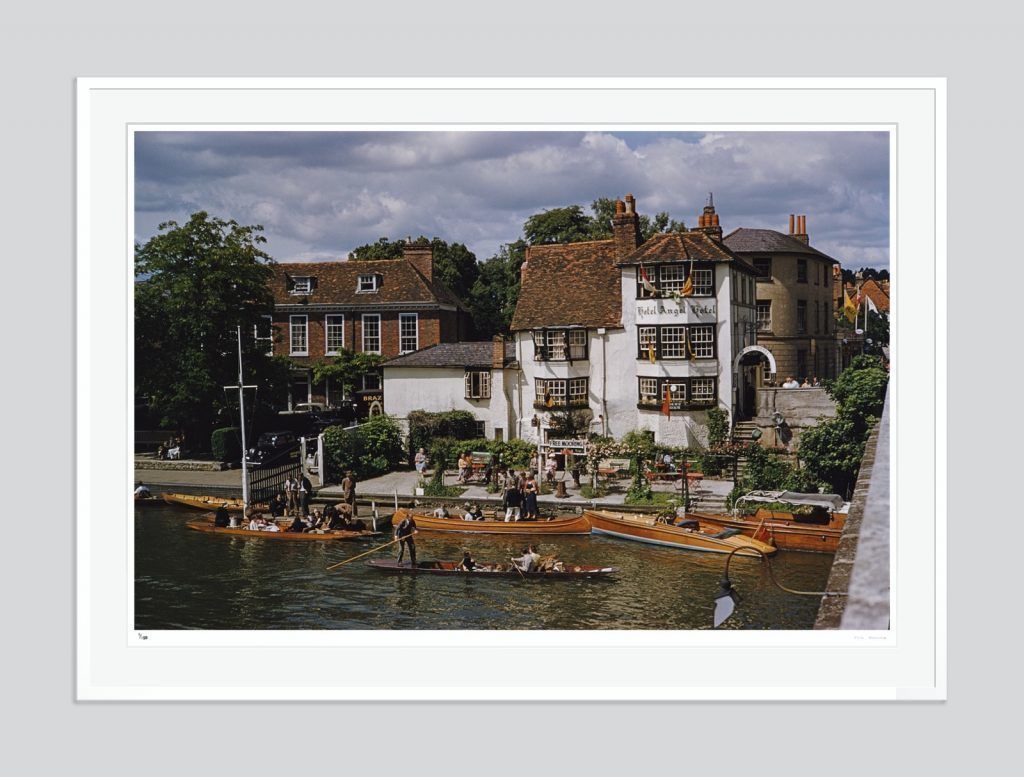 Slim Aarons 'Henley' Super Oversize C Type Print Framed In White