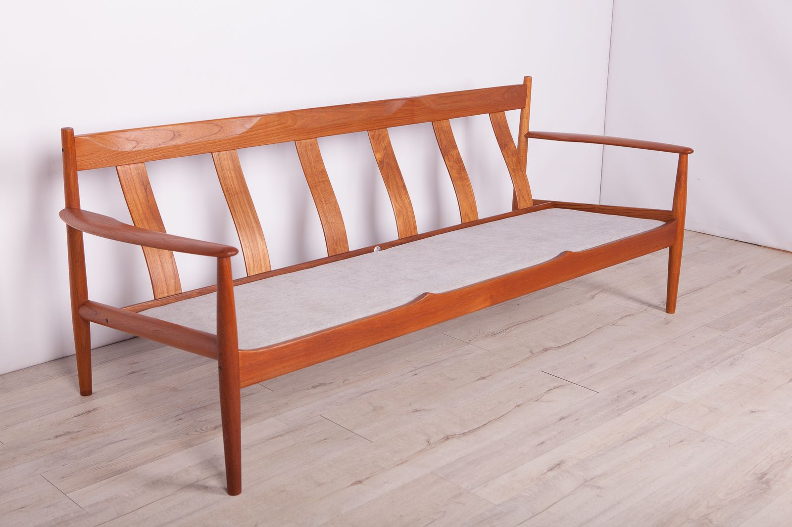 1950.0 Mid Century Danish Teak Sofa By Grete Jalk For France & Søn / France & Daverkosen, 1960s photo