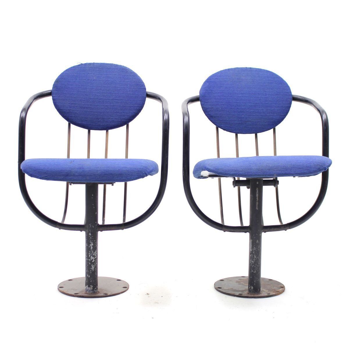 Folding Theatre Chairs By Poul Henningsen For Andreas Christensen, 1950s, Set Of 2 photo vinterior