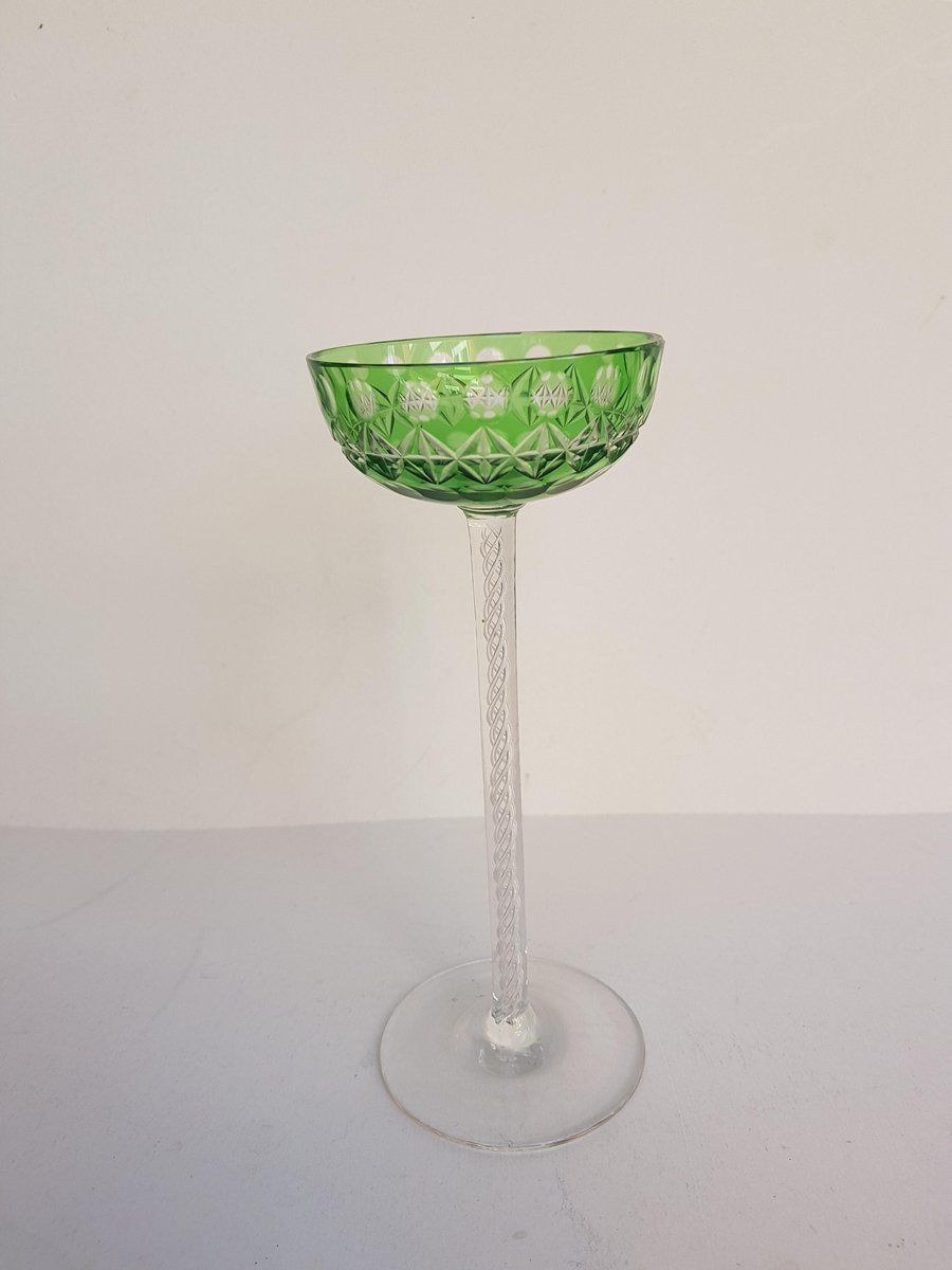 Antique Liquor Glasses With Filigree Edges From Josephinenhütte, Set Of 3 photo furniture