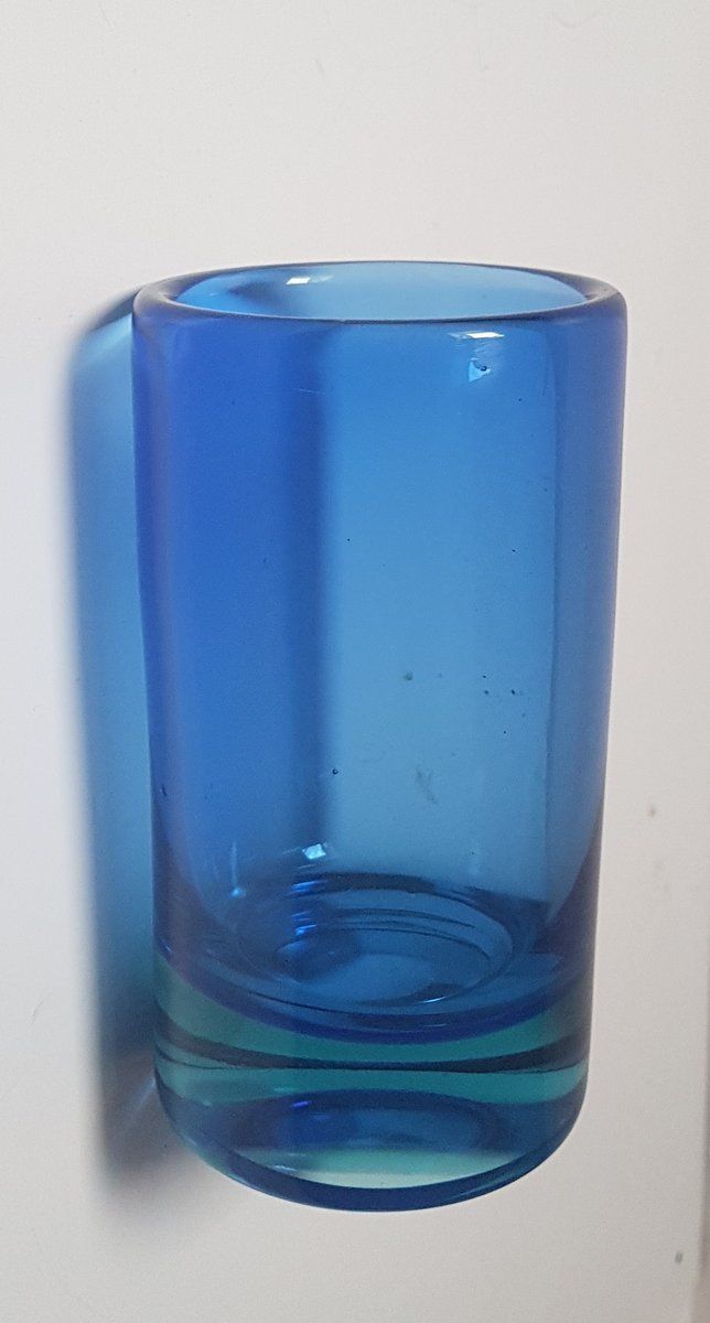 Mid Century Italian Murano Glass Vase By Pinzoni Mario For Seguso, 1950s photo Home Decor