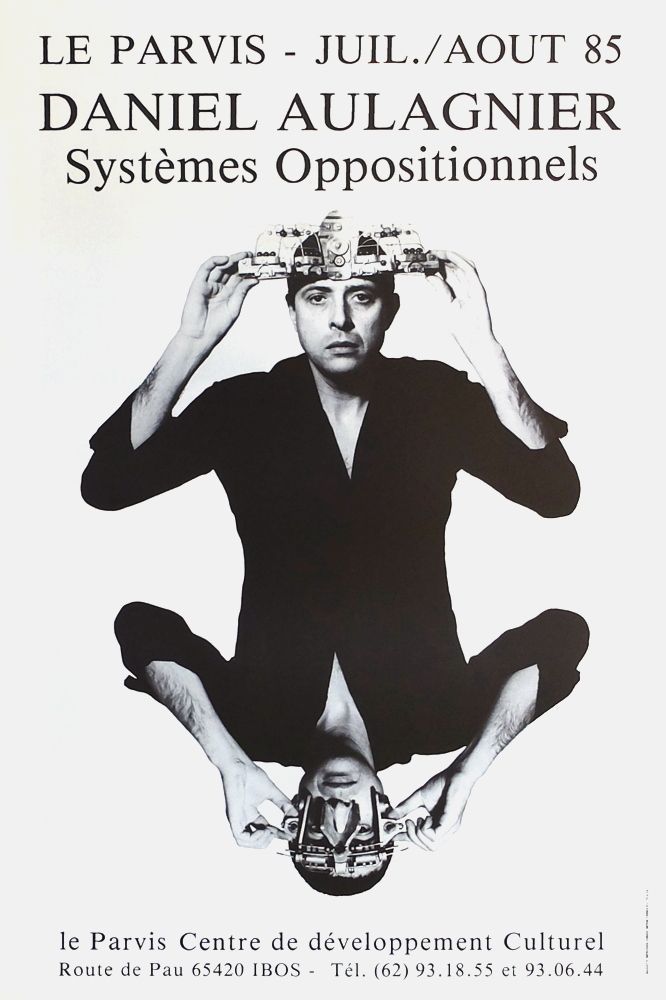 Aulagnier Daniel   Offset Poster   Expo Le Parvis Ibis 1985
