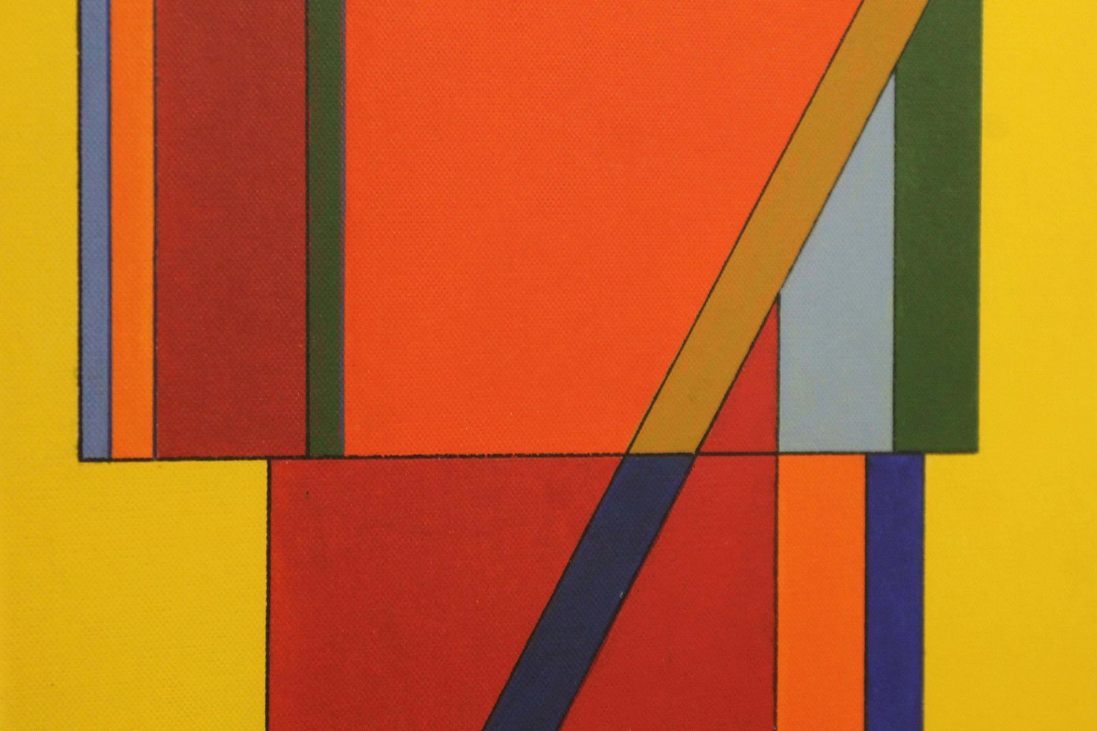 Water Painting By Guy Vandenbranden, Belgium, 1979 photo for sale