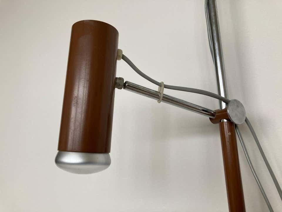 Rare Mid Century Floor To Ceiling Lamp By Josef Hůrka For Napako   1960s photo 946.0