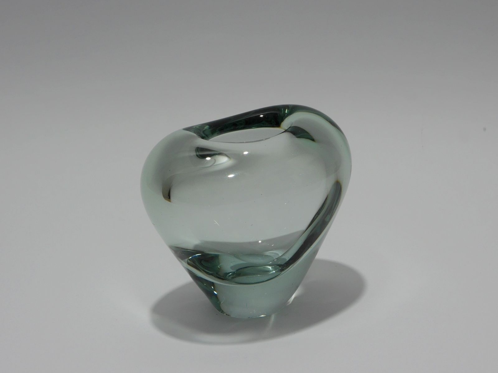 Danish Menuet Vase By Per Lütken For Holmegaard, 1960.