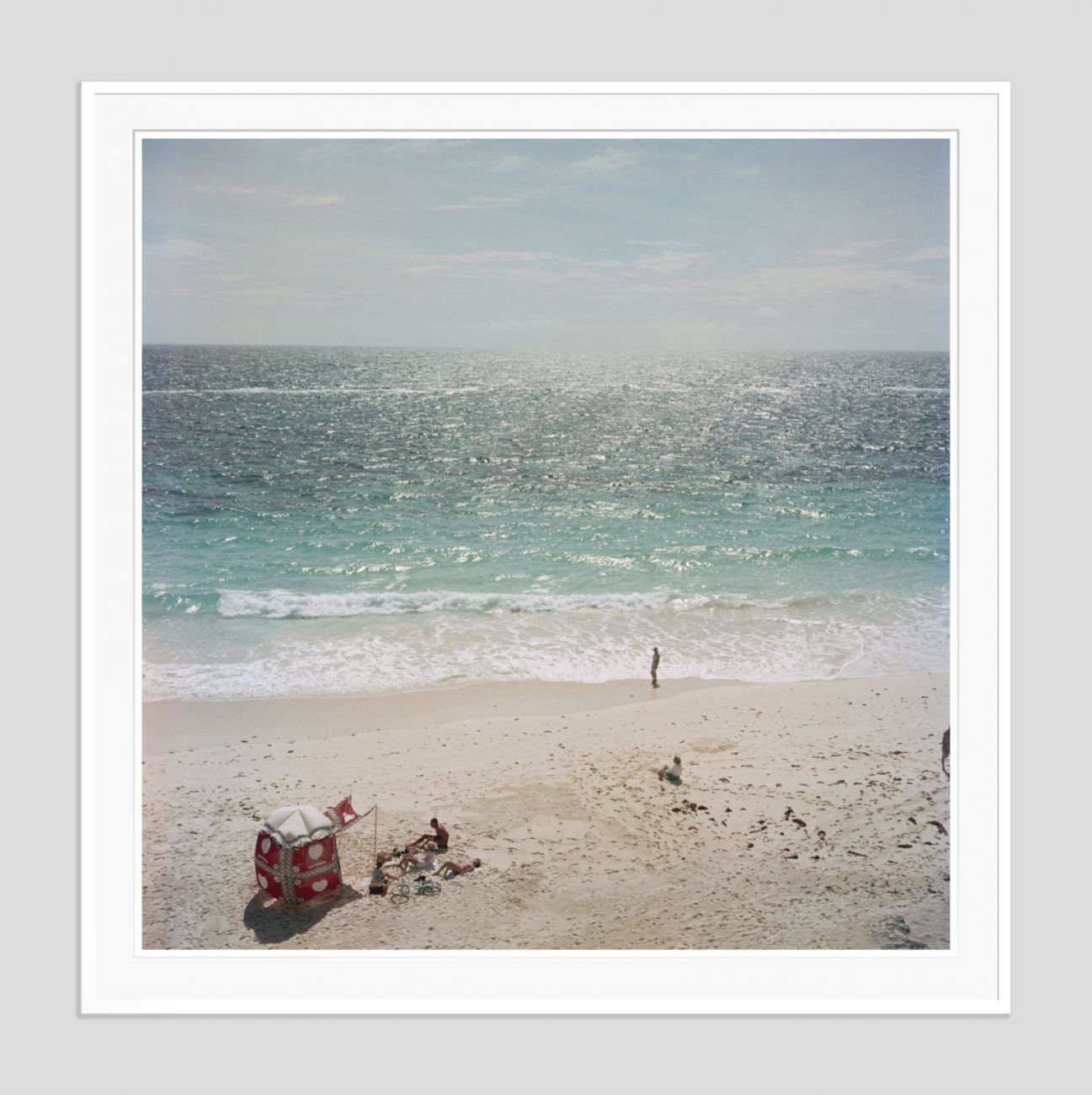 'Andros Island' Slim Aarons Oversize C Type Print Framed In White