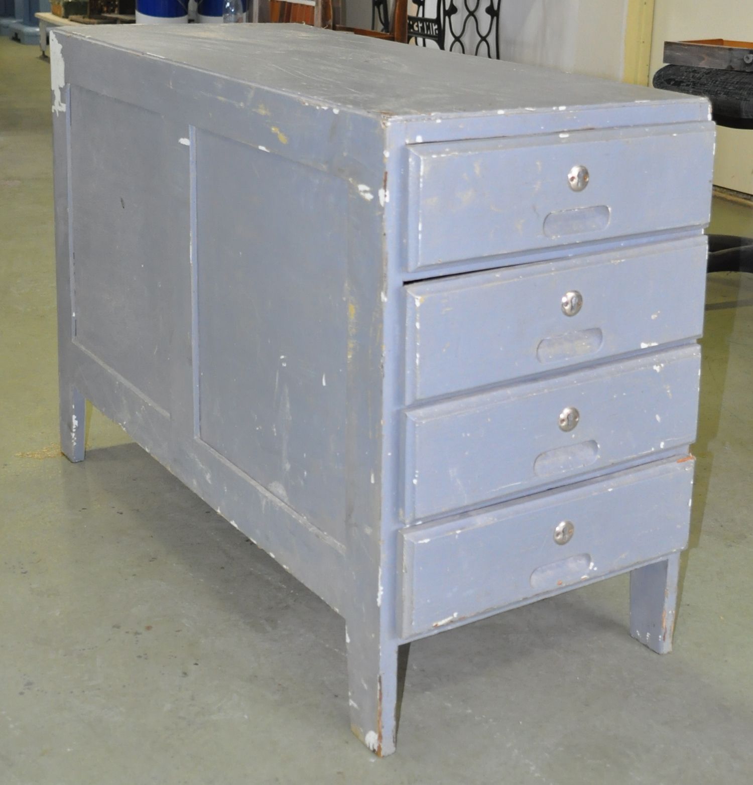 Gray Patina Chest Of Drawers photo furniture