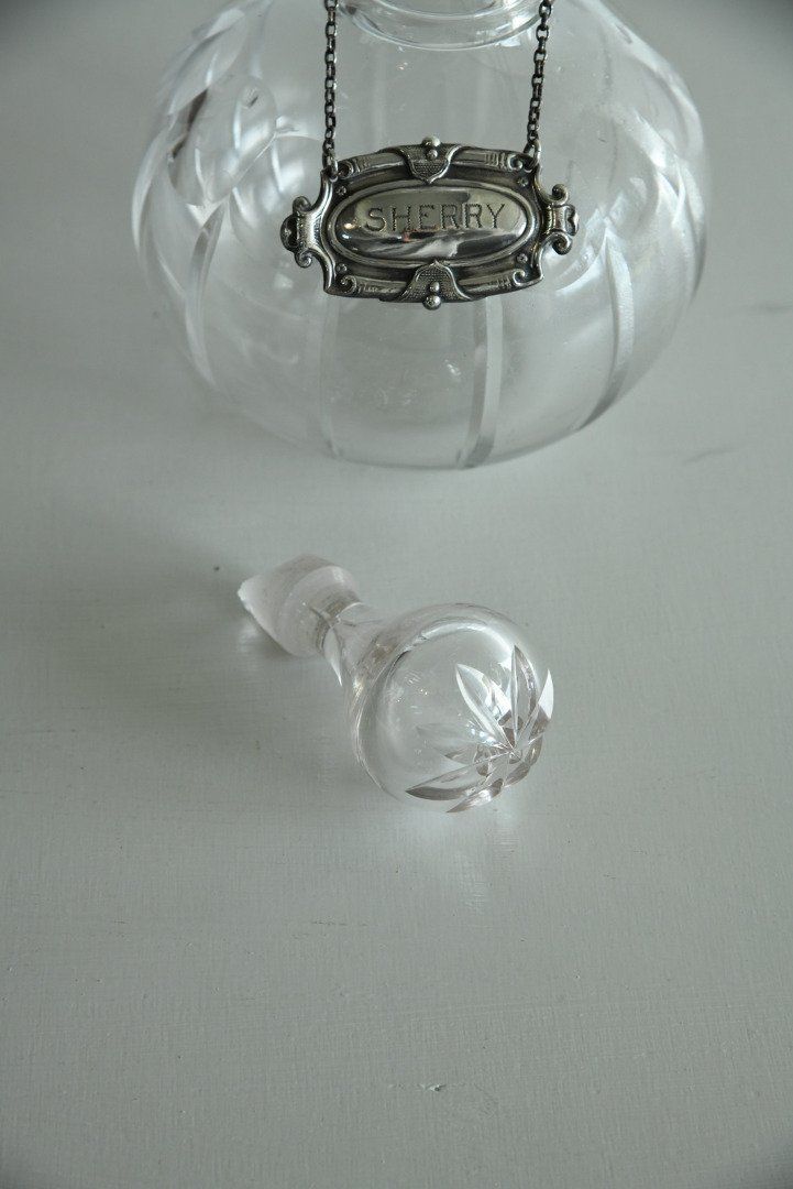 photo furniture Antique Glass Decanter