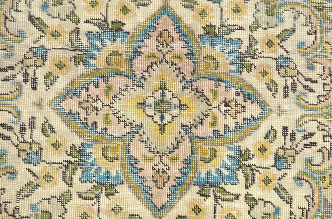244x365 Cm Turkish Vintage Rug, Area Carpet, Oushak Carpet, Turkey Carpet,, Wool Carpet photo 1790.0