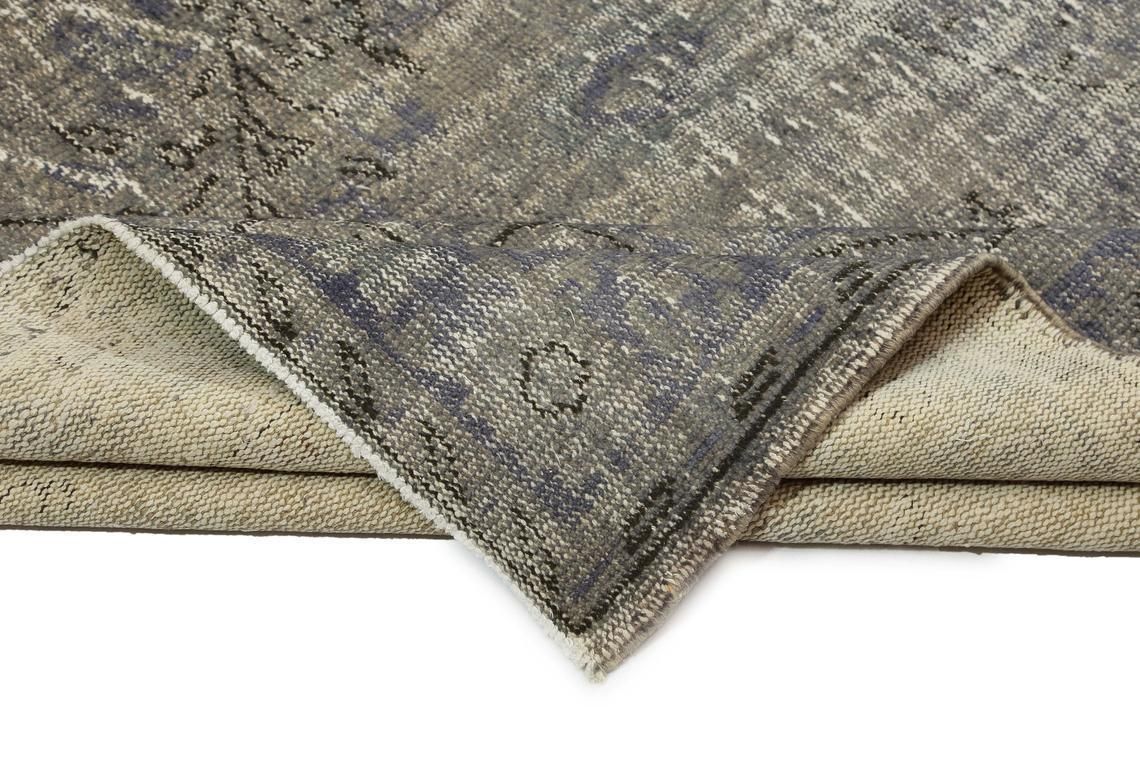 photo for sale 6.4x10.2, Turkish Vintage Rug, Oushak Area Rug, Turkey Rug, Grey Beige Home Decor, Rugs, Wool Rug, Bohemian Rug, Kitchen Rug, Gray
