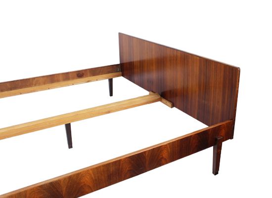1960s Danish Rosewood And Brass Double*Bed photo vinterior
