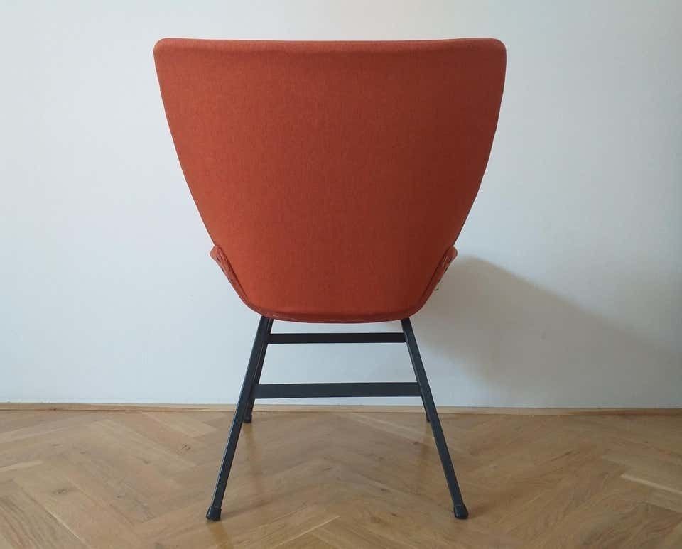 photo vinterior Set Of Three Chairs Lupina Designed By Niko Kralj, 1970s.