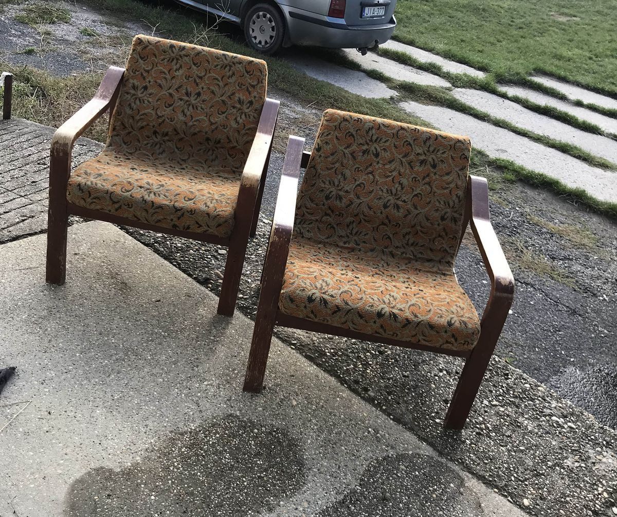 Mid Century Armchairs, 1960s, Set Of 2