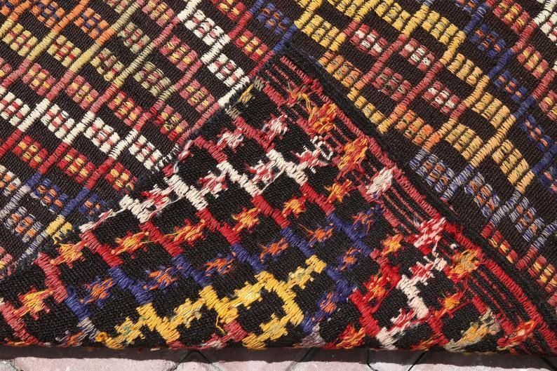 photo furniture 5.8x10, Flatweave Rug, Kilim Rug, Turkish Rug, Kilim, Turkey Rug, Oushak Rug, Vintage Rug, Bohemian Rug, Wool Rug, Home Decor, Carpet, Rugs