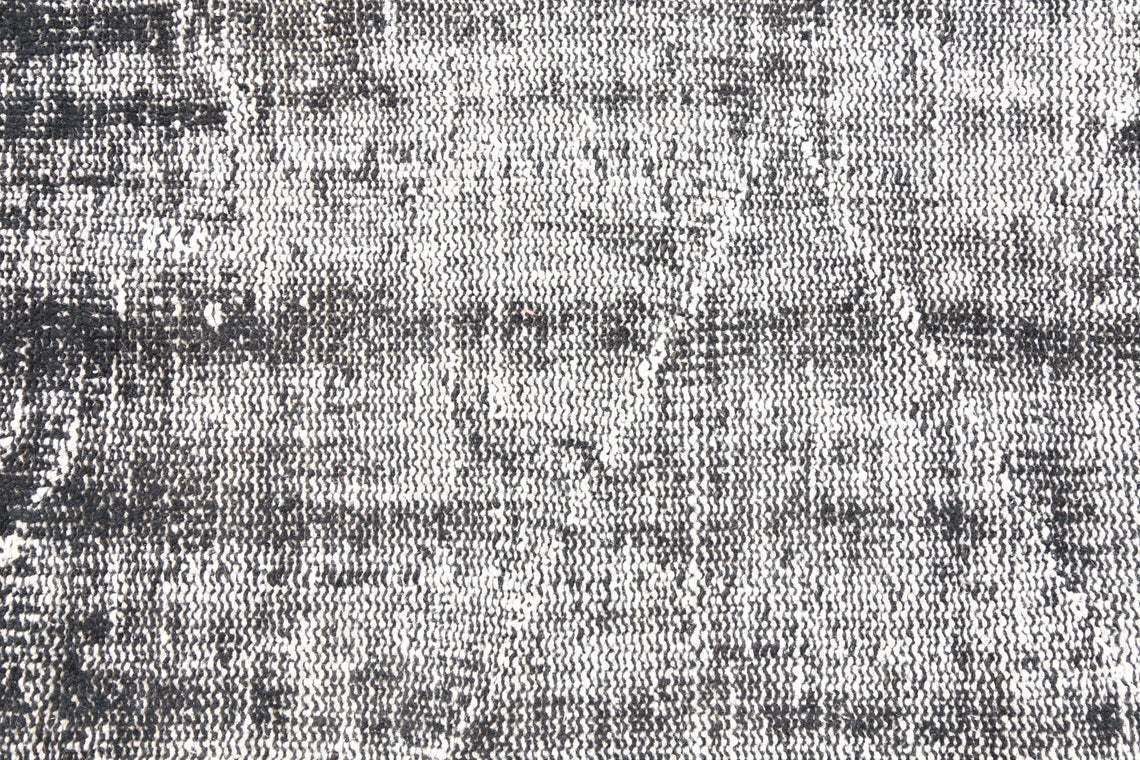 Turkish Rug, Interior Design, Vintage Rug, Handmade, Black, Wool Rug, Oushak Rug, Area Rug, Oriental, Black Distressed Rug 6.2x9.8 photo 603.0
