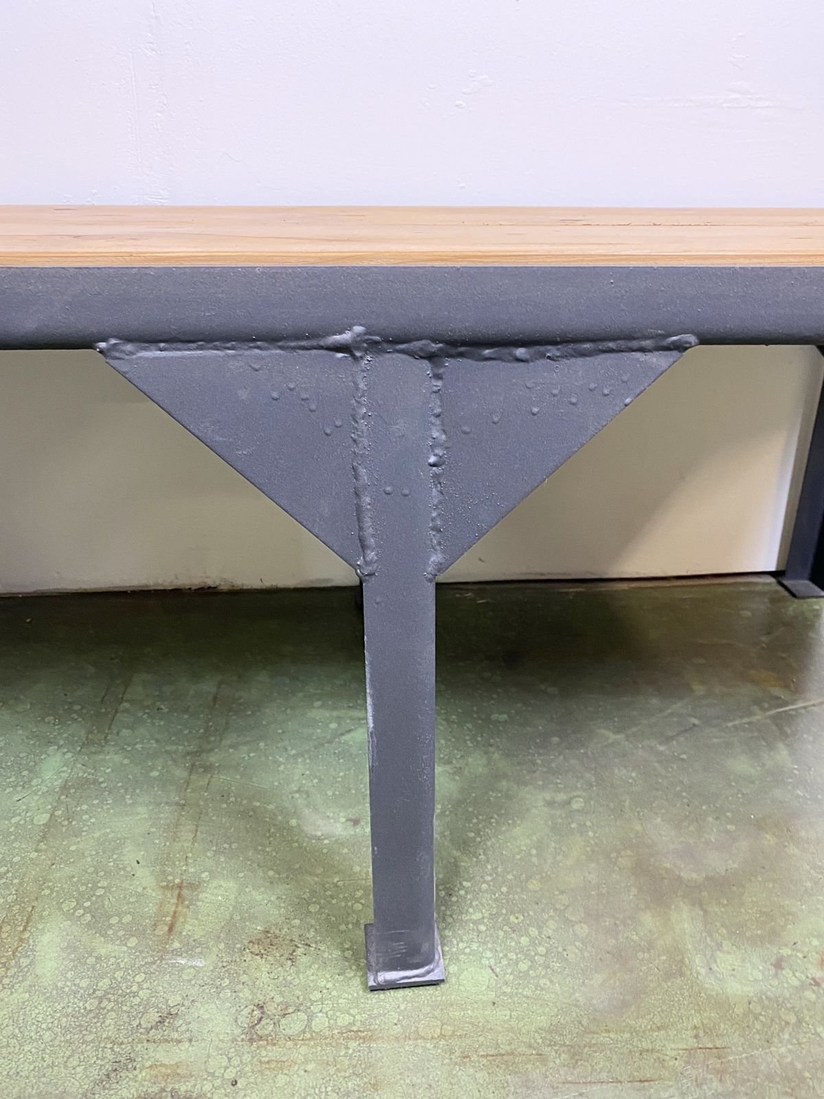 Black Industrial Coffee Table, 1970s photo 179.0