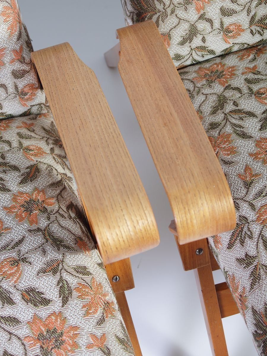 1390.0 Mid Century Loungestoelen Van František Jirák Voor Tatra, Jaren 1960, Set Van 2 photo