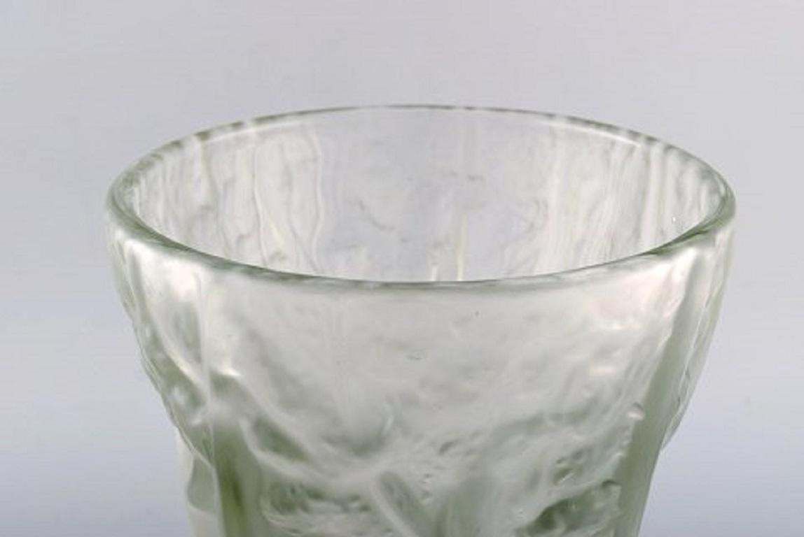 Josef Inwald, Large Art Deco "Dans La Forêt" Vase In Art Glass, 1930s photo 711.0